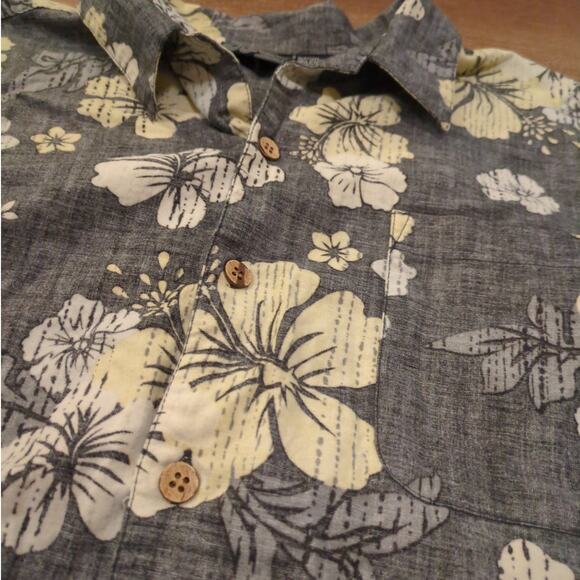VTG OP Sport Hawaiian Men's XXL Short Sleeve Shirt Surf Skate Boxy Y2K - Picture 2 of 6
